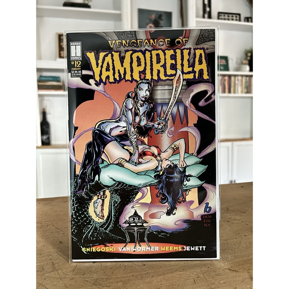 Vengeance Of Vampirella #12 Comic Harris 1995 Horror Demetrius Comic Book NM